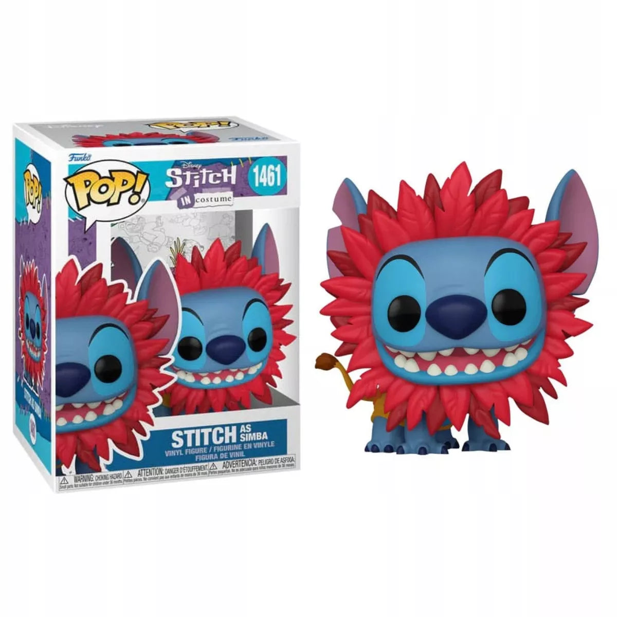 Figūrėlė Funko POP! Disney Stitch kaip Simba 1461