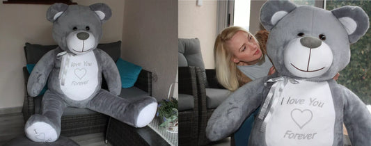 Gigant – didelis pliušinis meškutis 180 cm