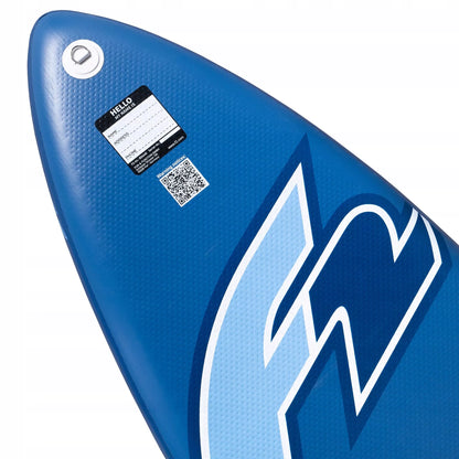 SUP F2 Axxis 11'6" Navy Blue Combo pripučiama lenta, 2in1 irklas, sėdynė