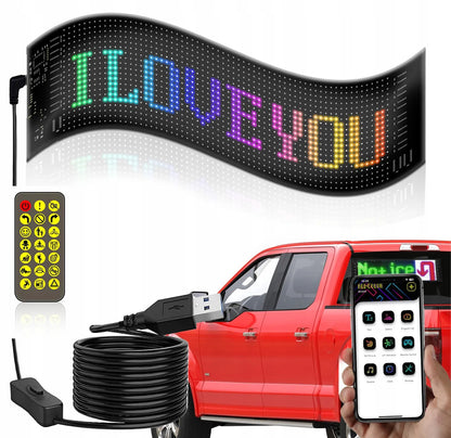 Automobilio LED juostelė Devil Eyes, skirta sunkvežimiams ir TIR