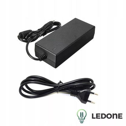 LED juostos rinkinys RGBW – 5 m, šiltai / šaltai balta, su pulteliu ir 12 V maitinimu