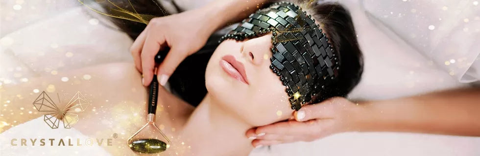 Šilkinė akių kaukė – dramblio kaulo spalvos