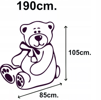 Didelis pliušinis meškinas 190 cm – didelis pliušinis žaislas, milžiniškas
