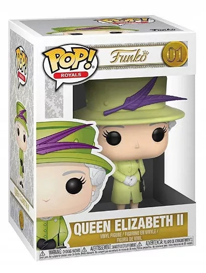 Kolekcionuojama figūrėlė Funko Pop! 01 Karalienė Elžbieta II dovanai