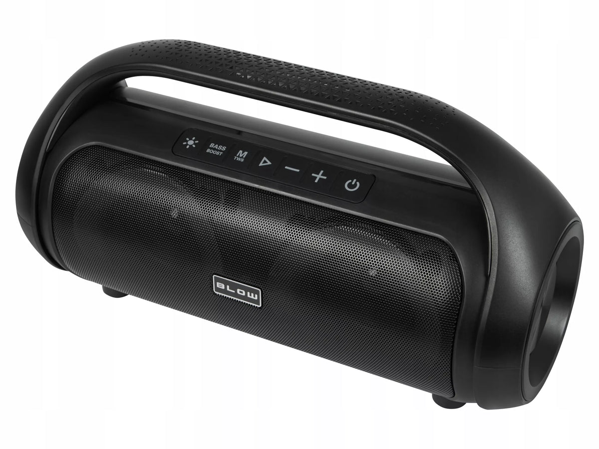 Nešiojamas belaidis vandeniui atsparus IPX5 Bluetooth garsiakalbis su FM radiju, USB ir RGB