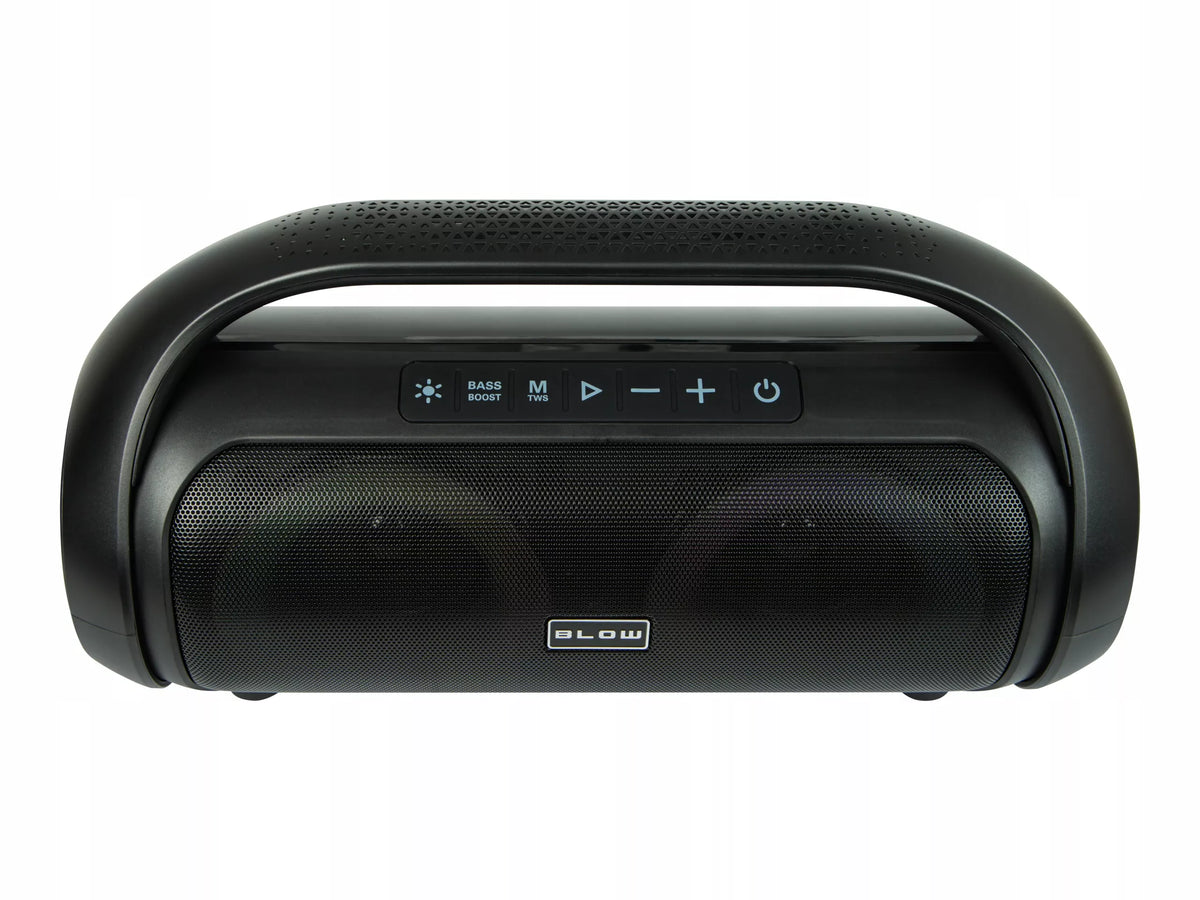 Nešiojamas belaidis vandeniui atsparus IPX5 Bluetooth garsiakalbis su FM radiju, USB ir RGB