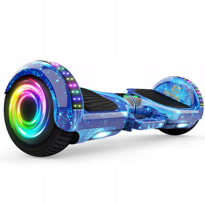 HOVERBOARD Elektrinė riedlentė LED 6,5' su Bluetooth garsiakalbiais ir apsaugomis