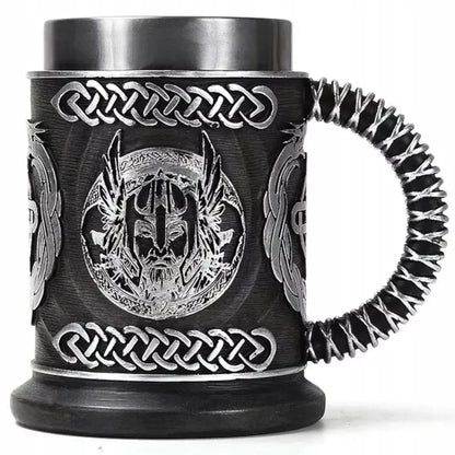 Alus bokalas 500ml Thor Odin Vikingų Plaktukas
