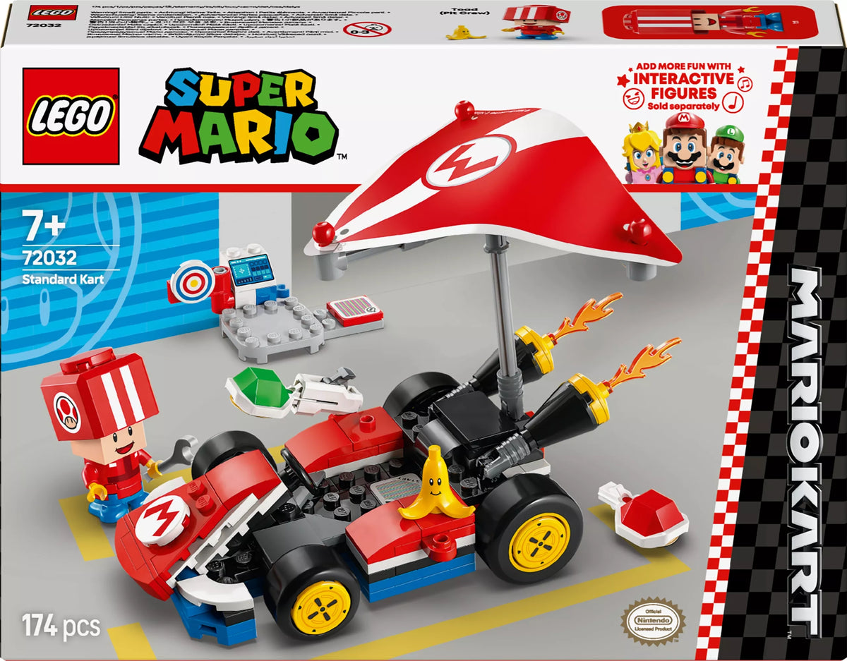 LEGO Super Mario 72032 Mario Kart - Standartinis kartas