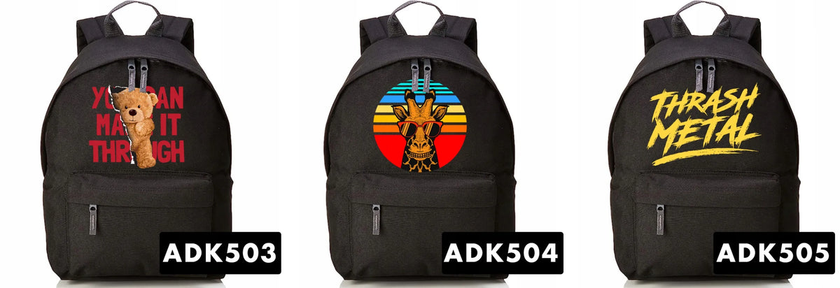 Juoda mini mokyklinė kuprinė (Miami)
