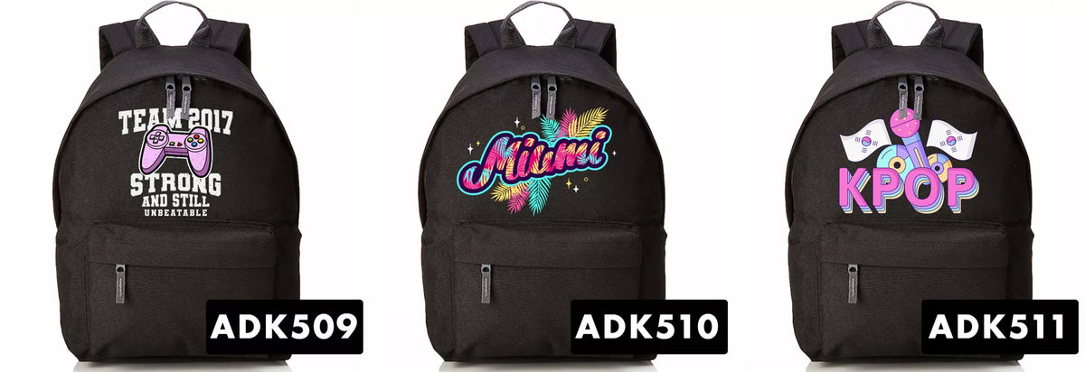 JUODA MINI JAUNIMO KUGRINĖ MOKYKLAI UNDERGROUND STILINGAS DIZAINAS DOVANA
