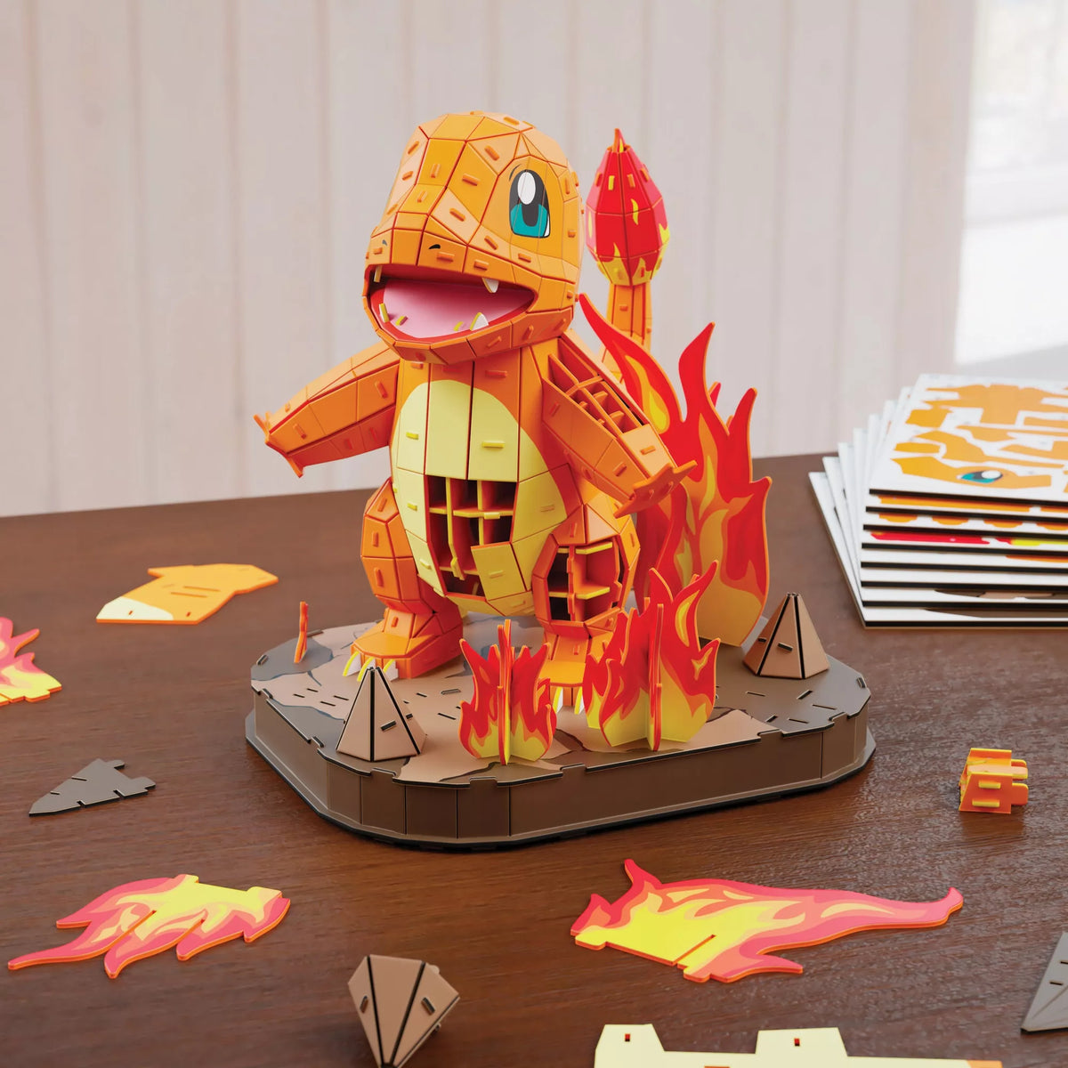3D dėlionė „Charmander“ – Pokémon 4D konstrukcinė dėlionė, 25,5 cm