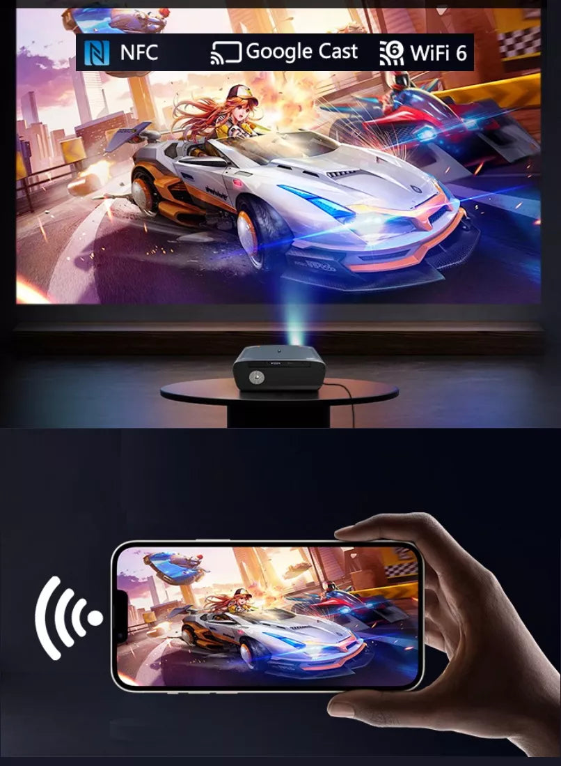 Projektorius VIZIO TECH A9G 1550Ansi AndroidTV 14FullHD 4K Dolby WIFI 6 BT