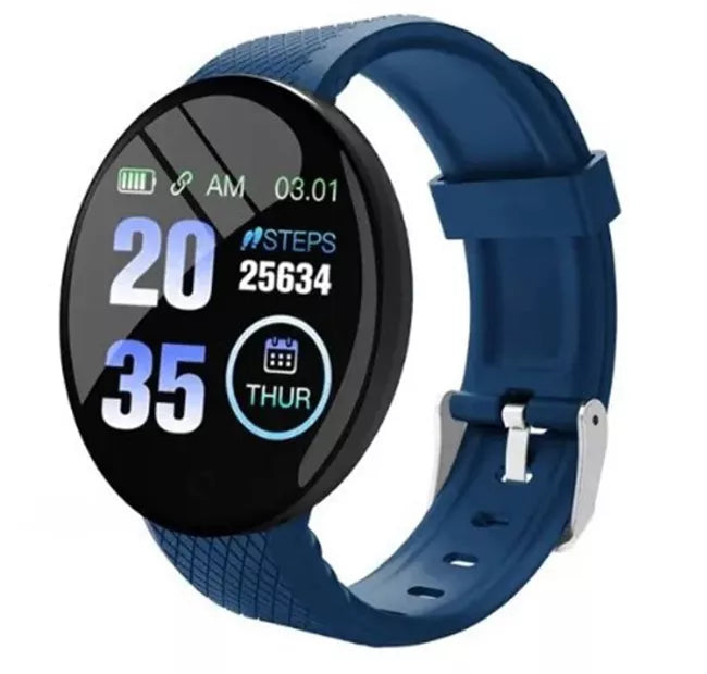 Moteriškas laikrodis / MK-Tech / SMARTWATCH / žingsniamatis / pulsometras / violetinis