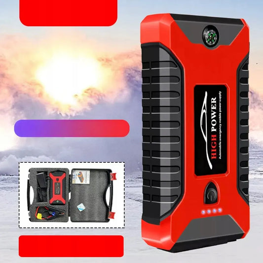 Automobilinis paleidimo įrenginys ir išorinė baterija, 12 V, 99 800 mAh