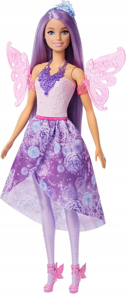 Barbie Dreamtopia lėlės rinkinys 3 viename: fėja, undinė ir princesė su aksesuarais