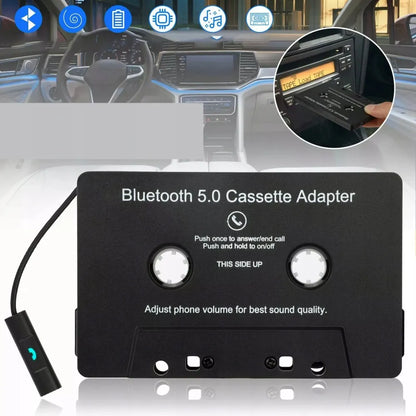 BLUETOOTH 5.0 kasetinis adapteris konverteris imtuvas