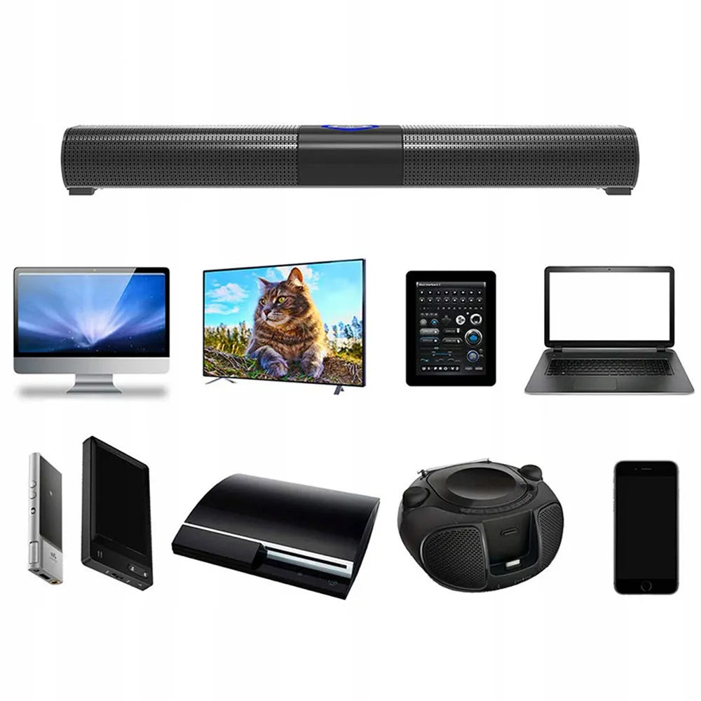 BLUETOOTH garso juosta garsiakalbis 5.0 USB HDMI televizoriui