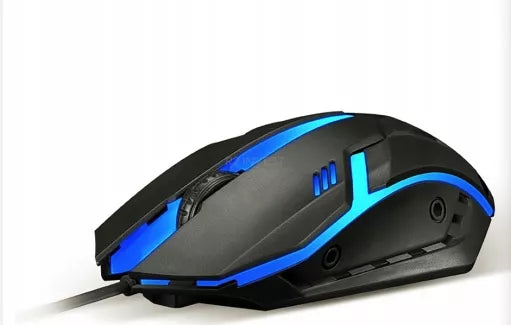 Apšviesta žaidimų klaviatūra žaidėjams + LED RGB pelė