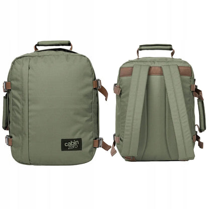 „CabinZero Classic“ kuprinė, 28 l, 40 × 30 × 20 cm, Georgian Khaki