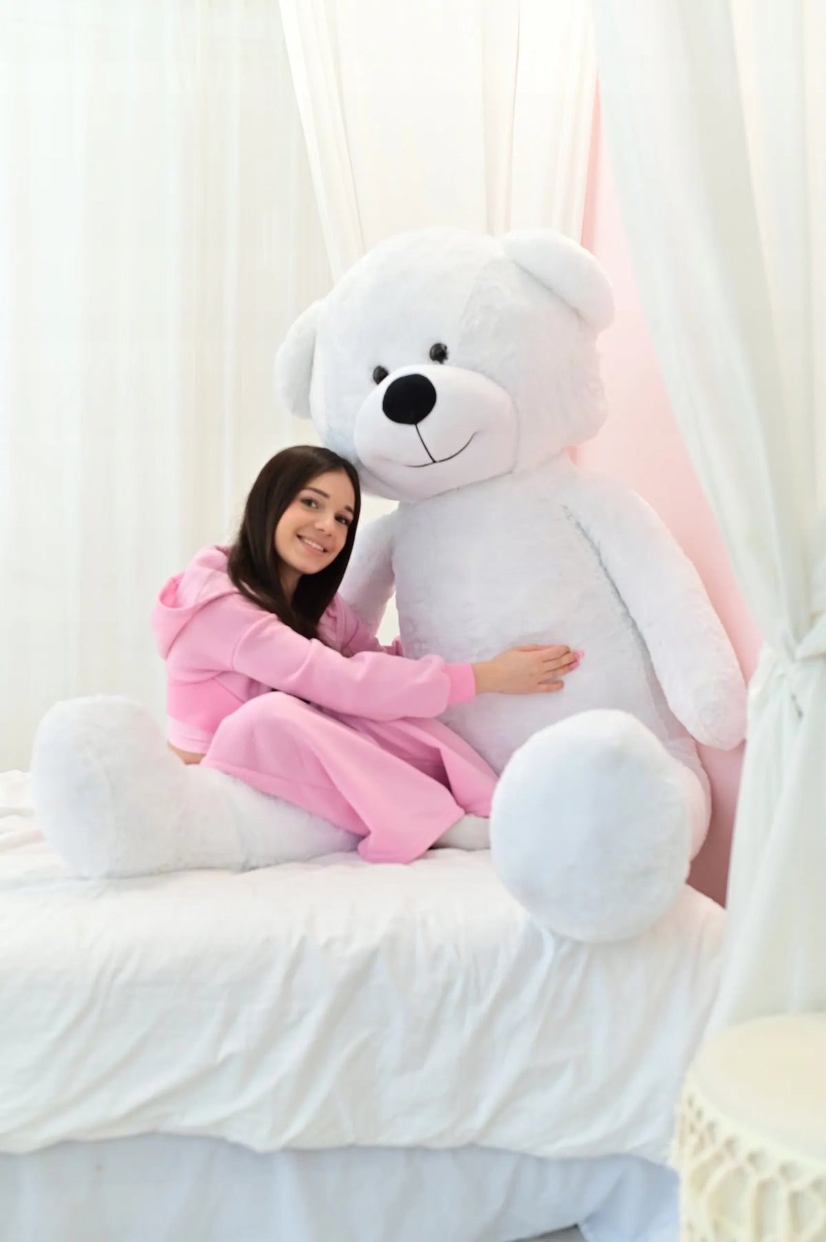 Didelis pliušinis meškiukas 220 cm