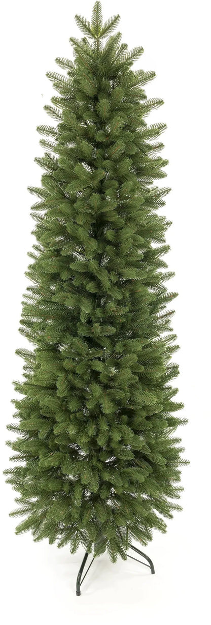 Dirbtinė eglutė „Art-Trans Royal Slim“, 200 cm, su tikroviškomis PE šakelėmis, siaura ir liekna