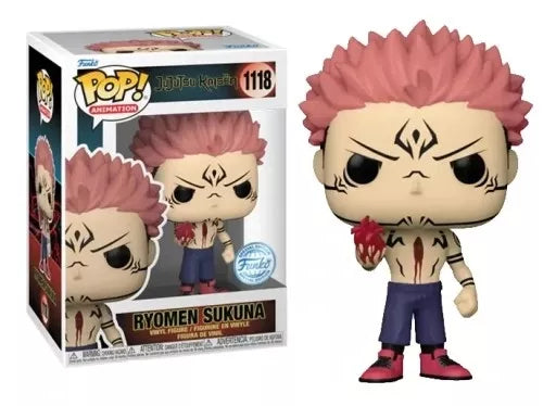 Funko Pop! Jujutsu Kaisen Sukuna su širdimi 9 cm