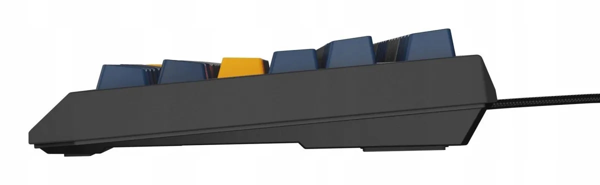 GENESIS Thor 230 TKL mechaninė žaidimų klaviatūra, USB, QWERTY, US International, mėlyna
