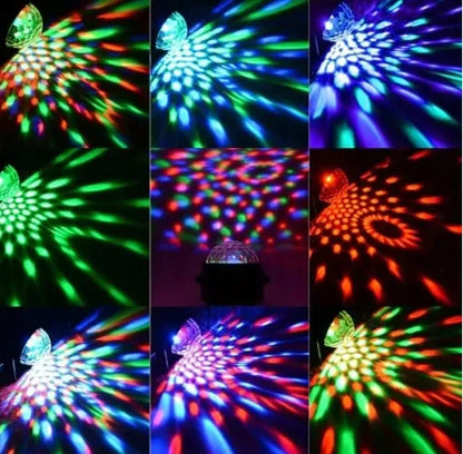 „Interlook MQ01“ LED RGB diskotekų projektorius su nuotolinio valdymo pulteliu