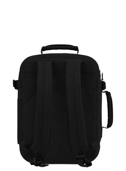 Kelioninė kuprinė 2 viename „CabinZero Classic Tech 28 L“ – „Absolute Black“