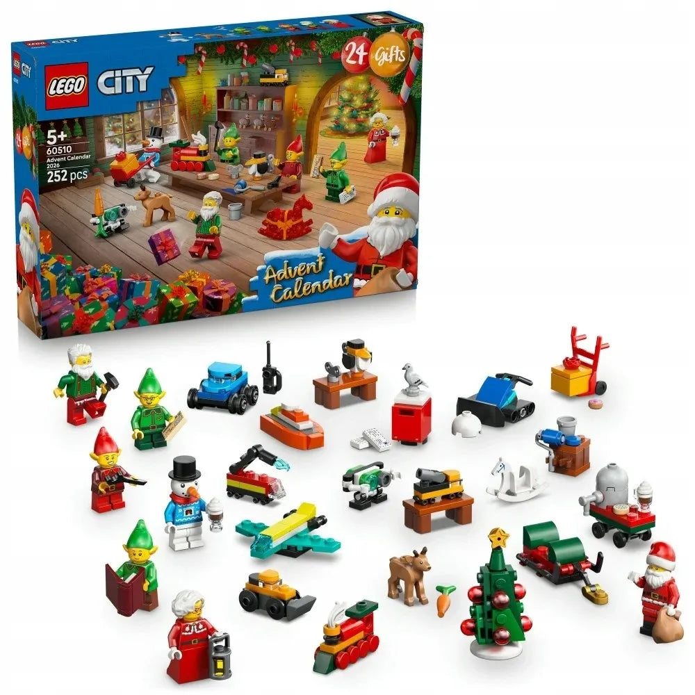 LEGO City 2026 m. advento kalendorius 60510