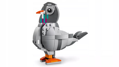 LEGO Creator 3in1 Išdykęs katinas, judrus šuo, mielas balandis 31163