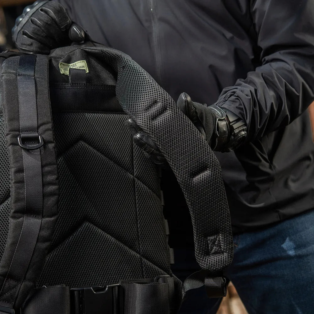 M-Tac Assault Pack taktinė kuprinė, 20 l, juoda