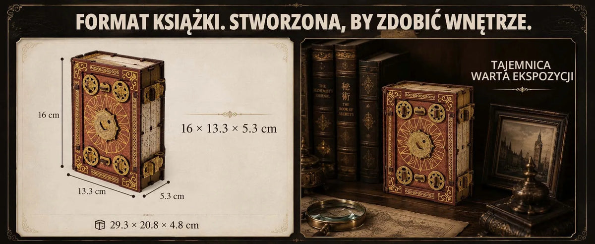 Medinė 3D dėlionė galvosūkis Escape Room Wooden.City