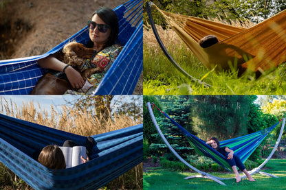POTENZA sodo hamakas iš Kolumbijos terasos hamakas PEREIRA Zebra patogus