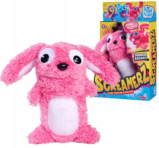 „ScreamerZ“ interaktyvus zuikutis su garsu, 30 cm, „Happy Prank“, Simba