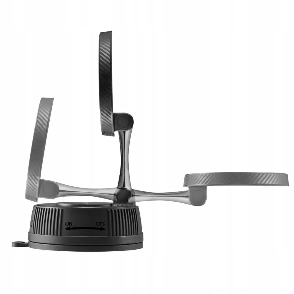 „Spigen MFT36“ sulankstomas magnetinis automobilinis telefono laikiklis, „MagSafe“, „Qi2“