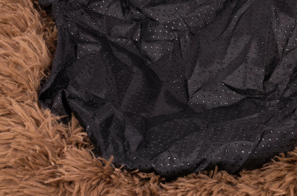 Šuns ir katės guolis Shaggy 60 cm – pliušinis, neslystantis, patogus