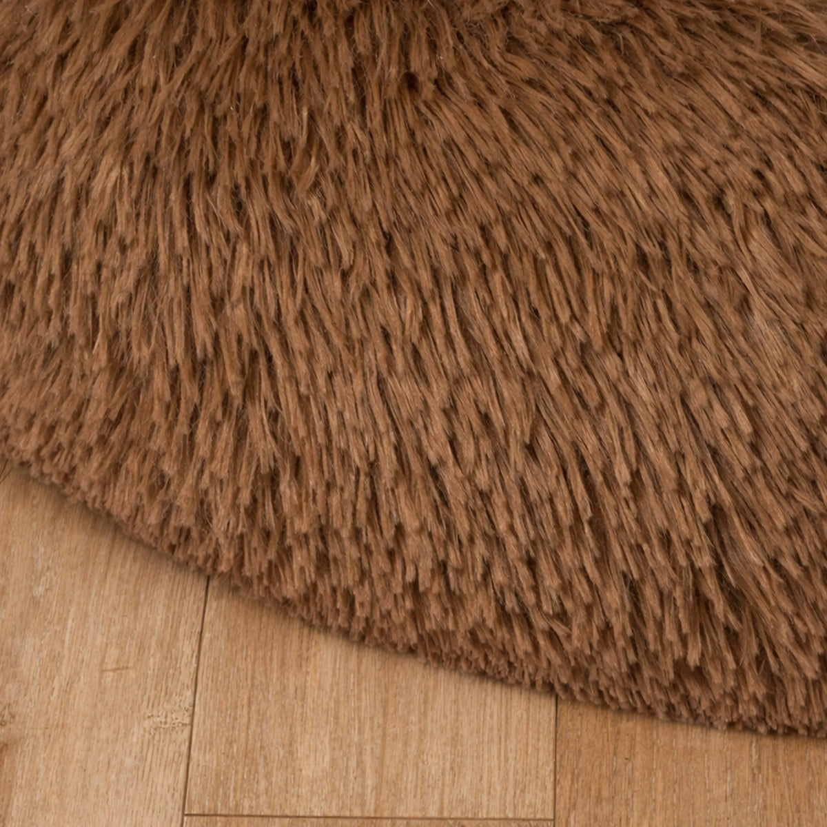 Šuns ir katės guolis Shaggy 60 cm – pliušinis, neslystantis, patogus