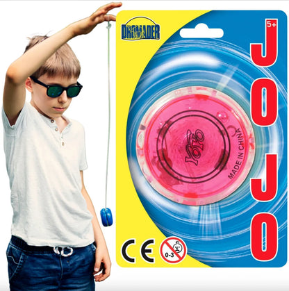 Šviečiantis LED jojo – vikrumo žaislas, mėlynas
