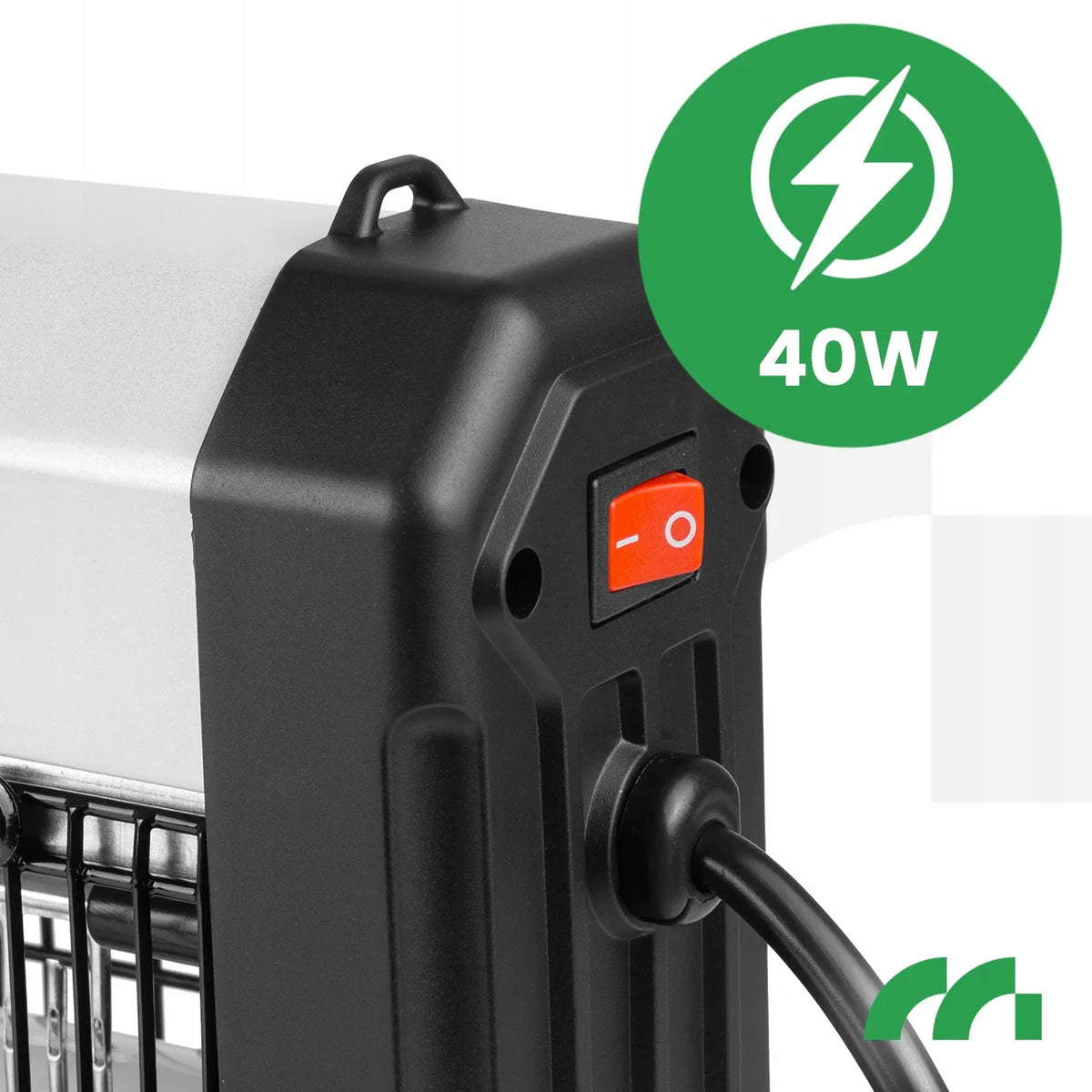 UV vabzdžių gaudyklė nuo uodų, musių ir kitų vabzdžių, 40 W, 3800 V – MalTec MasterKiller40W