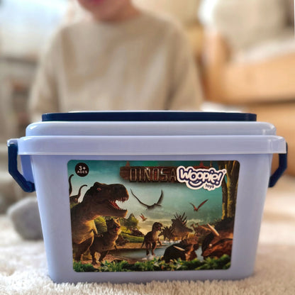 „Woopie“ dinozaurų figūrėlių rinkinys, 40 vnt.